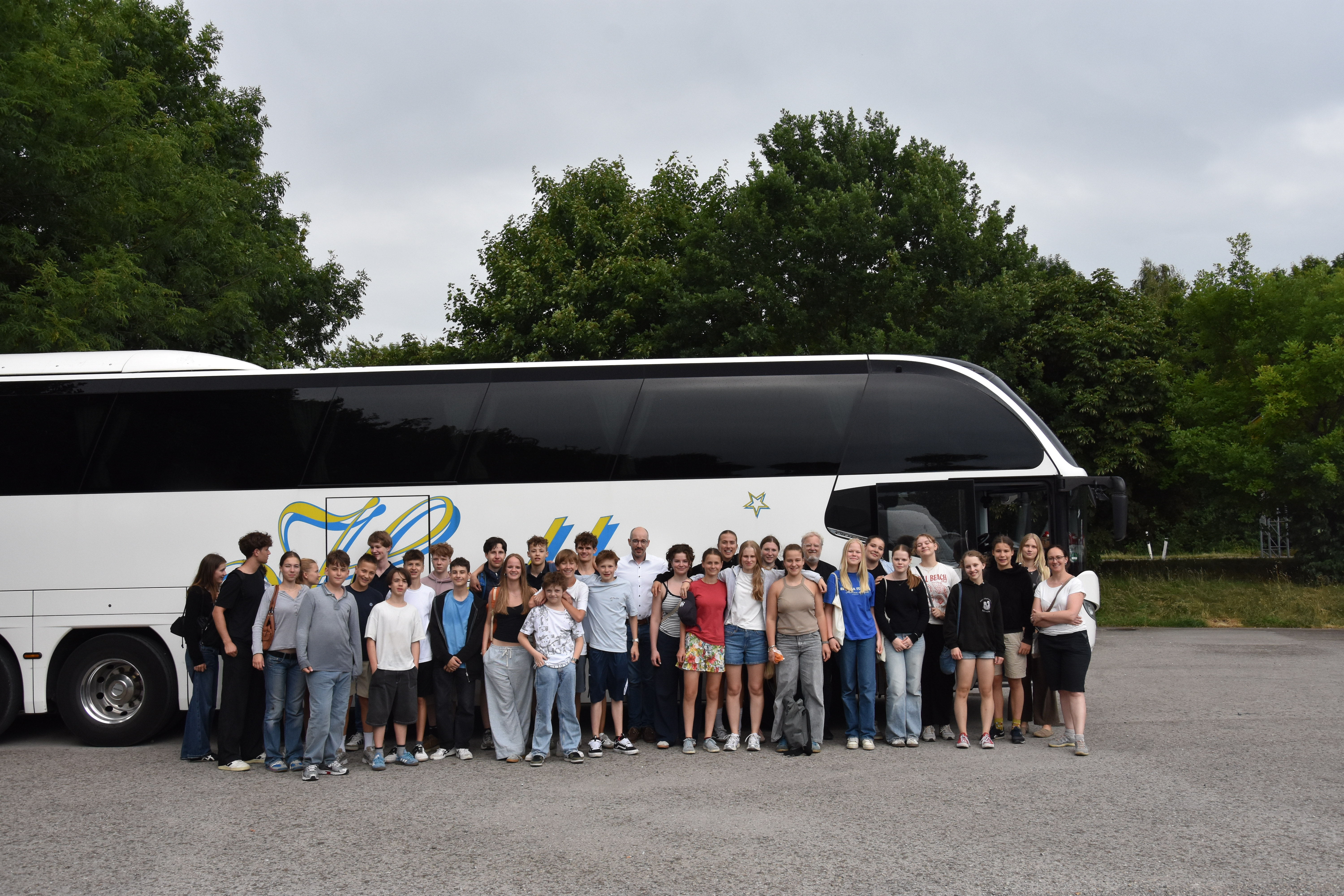 Das Orchester des Asam-Gymnasiums München auf dem Orchesterausflug 2025